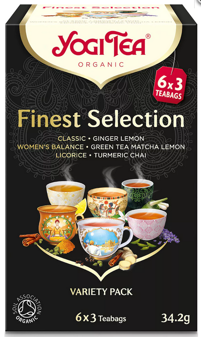 BIO výběr nejlepších čajů 34,2 g Yogi Tea